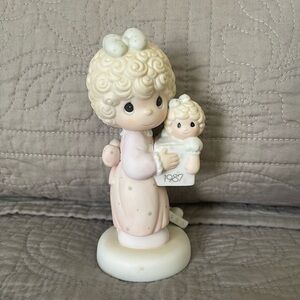 1987 Precious Moments Dated Christmas Figurine